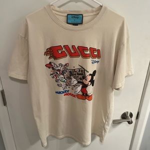 Gucci x Disney Mickey Mouse Tee shirt size Large
